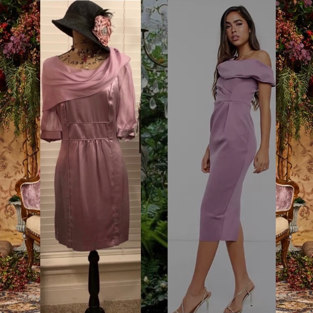 WALTER Silk Classy Modern Chic Dress.